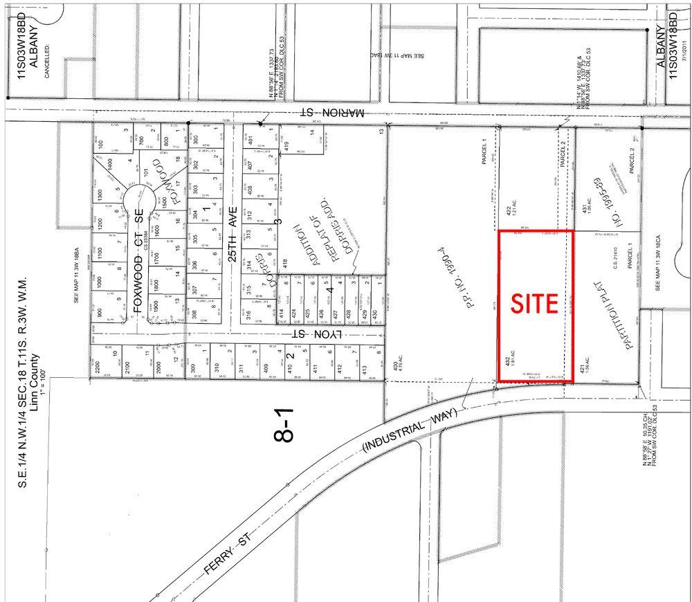 Ferry Street Land - PRICE REDUCED!: SW Ferry Street , Albany, OR 97322